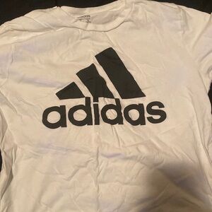 White/Black Basic Adidas Shirt